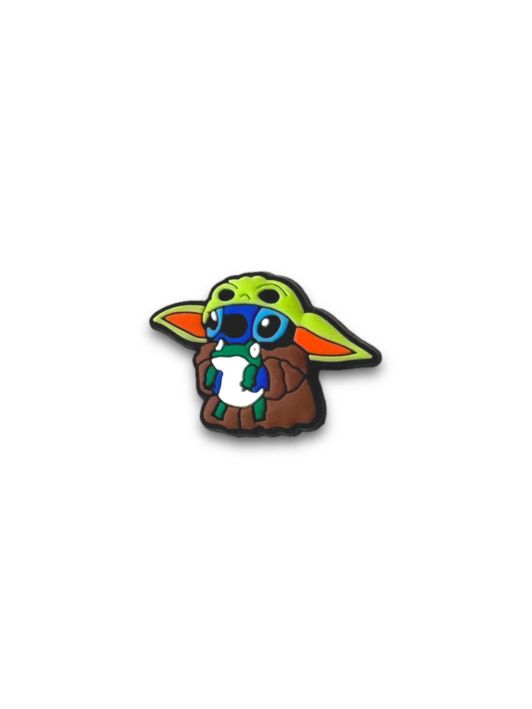 Stitch In Baby Yoda Costume Pin